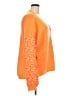 Davi & Dani Color Block Orange Pullover Sweater Size 2X - photo 4