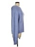 Theory Blue Purple Pullover Sweater Size L - photo 4