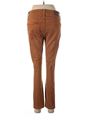 Madewell 9" Mid-Rise Skinny Jeans: Garment-Dyed Button-Front Edition (view 2)