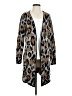 Apt. 9 Animal Print Brown Cardigan Size M - photo 1
