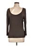 St. John Brown 3/4 Sleeve Top Size L - photo 1