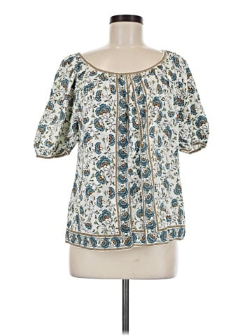 Max Studio Short Sleeve Blouse (view 1)