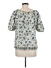 Max Studio Teal Short Sleeve Blouse Size M - photo 2