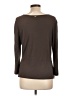 St. John Brown 3/4 Sleeve Top Size L - photo 2