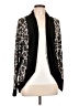 12pm by Mon Ami Animal Print Black Cardigan Size L - photo 1