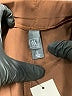Alya 100% Polyester Solid Brown Shorts Size L - photo 3