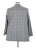 Catherines Checkered-gingham Gray Coat Size 3X - photo 2