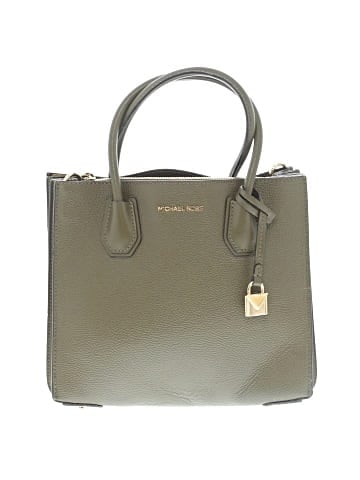MICHAEL Michael Kors Leather Satchel (view 1)
