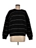 French Connection Stripes Black Pullover Sweater Size M - photo 1