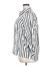 Ellos 100% Rayon Stripes White 3/4 Sleeve Button-Down Shirt Size 18 - photo 5