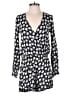 Blue Life 100% Rayon Print Black Romper Size S - photo 1