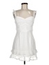 Lucy In The Sky 100% Polyester White Cocktail Dress Size M - photo 1