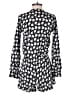 Blue Life 100% Rayon Print Black Romper Size S - photo 2
