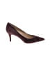 Enzo Angiolini Animal Print Burgundy Heels Size 10 - photo 1