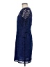 J.Crew Collection 100% Polyester Blue Cocktail Dress Size 6 - photo 5