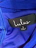 Lulus 100% Polyester Solid Blue Cocktail Dress Size S - photo 7