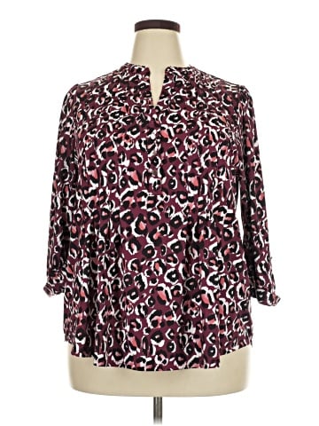wonderly 3/4 Sleeve Blouse (view 1)