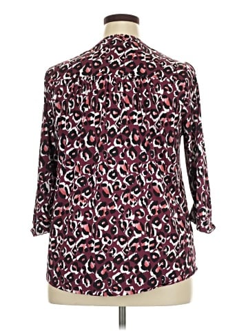 wonderly 3/4 Sleeve Blouse (view 2)