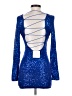 Superdown 100% Polyester Blue Cocktail Dress Size S - photo 2