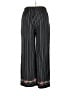 Roz & Ali Stripes Black Casual Pants Size 12 - photo 2