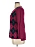 Tommy Hilfiger 100% Cotton Argyle Burgundy Pullover Sweater Size XL - photo 5