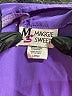 Maggie Sweet 100% Polyester Purple Sleeveless Blouse Size L - photo 7