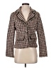 Ann Trinity Tweed Brown Blazer Size S - photo 1