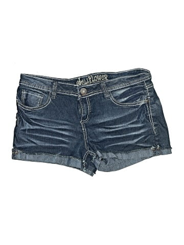 Wall Flower Denim Shorts (view 1)