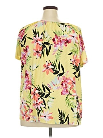 Croft & Barrow Short Sleeve Blouse (view 2)