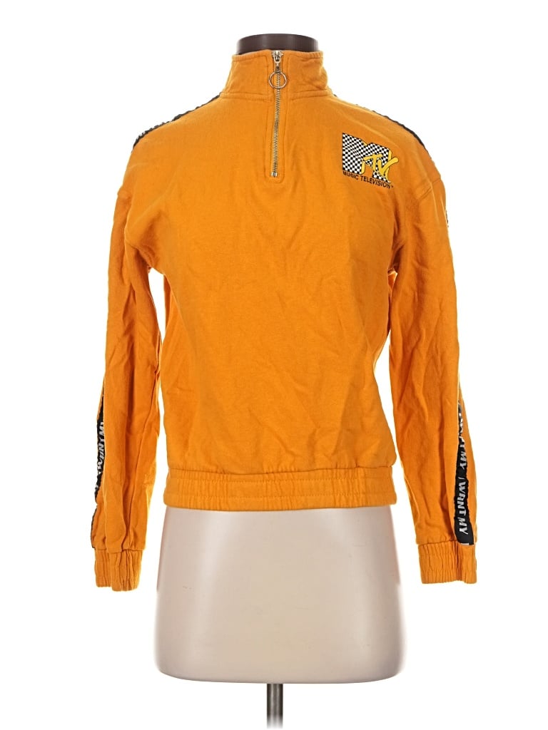 Pre-owned Mtv Sweatshirt In Yellow