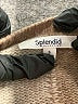 Splendid Color Block Brown Wool Pullover Sweater Size S - photo 7