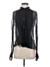 Jil Sander 100% Silk Black Sleeveless Silk Top Size EU (IT) 40 / US 4 - photo 1