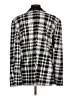 Steve Madden Houndstooth Silver Blazer Size L - photo 2