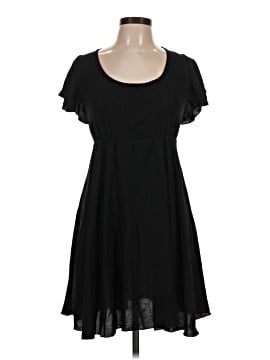 see you monday black dress SEE YOU MONDAY Los Angeles Long Black Dress