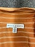 Maison d' Amelie Stripes Orange Long Sleeve Blouse Size L - photo 7