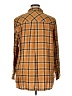 Cj Banks Plaid Brown Long Sleeve Button-Down Shirt Size 1X - photo 2
