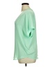 Lush Green Short Sleeve Blouse Size XL - photo 5