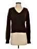 Zaful 100% Acrylic Brown Pullover Sweater Size S - photo 1
