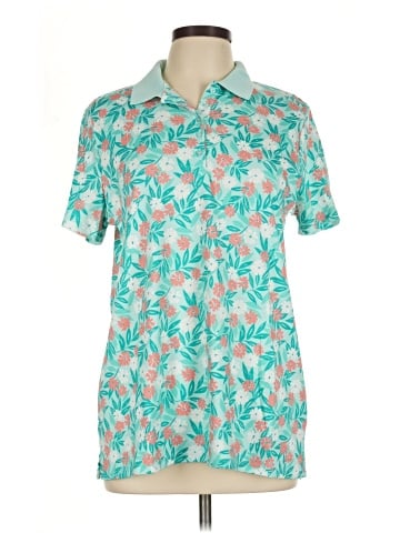 Lands' End Short Sleeve Blouse (view 1)