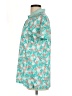 Lands' End 100% Cotton Tropical Teal Short Sleeve Blouse Size L (tall) - photo 5
