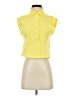 Rag & Bone 100% Cotton Yellow Sleeveless Button-Down Shirt Size XS - photo 1