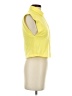 Rag & Bone 100% Cotton Yellow Sleeveless Button-Down Shirt Size XS - photo 4