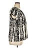 NY Collection Silver Short Sleeve Blouse Size XL - photo 4