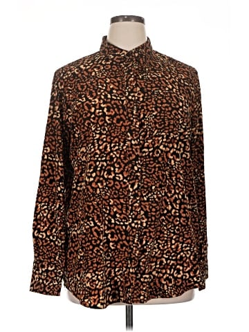Nine West Long Sleeve Blouse (view 1)