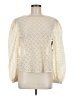 Hinge Ivory Long Sleeve Blouse Size M - photo 1