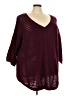 Torrid Burgundy Pullover Sweater Size 5X Plus (5) - photo 1