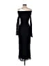 Zara 100% Polyester Black Cocktail Dress Size M - photo 2