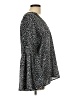 MICHAEL Michael Kors Polka Dots Black 3/4 Sleeve Blouse Size L - photo 4