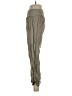 Lace 100% Linen Solid Green Linen Pants Size XS - photo 5