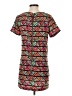 GB 100% Polyester Graphic Black Casual Dress Size S - photo 2